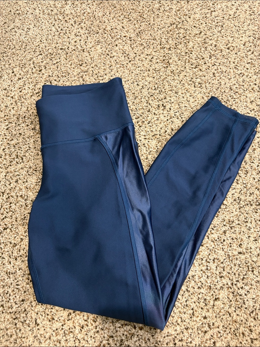 Under Armour Navy Blue Women's High-Rise Leggings